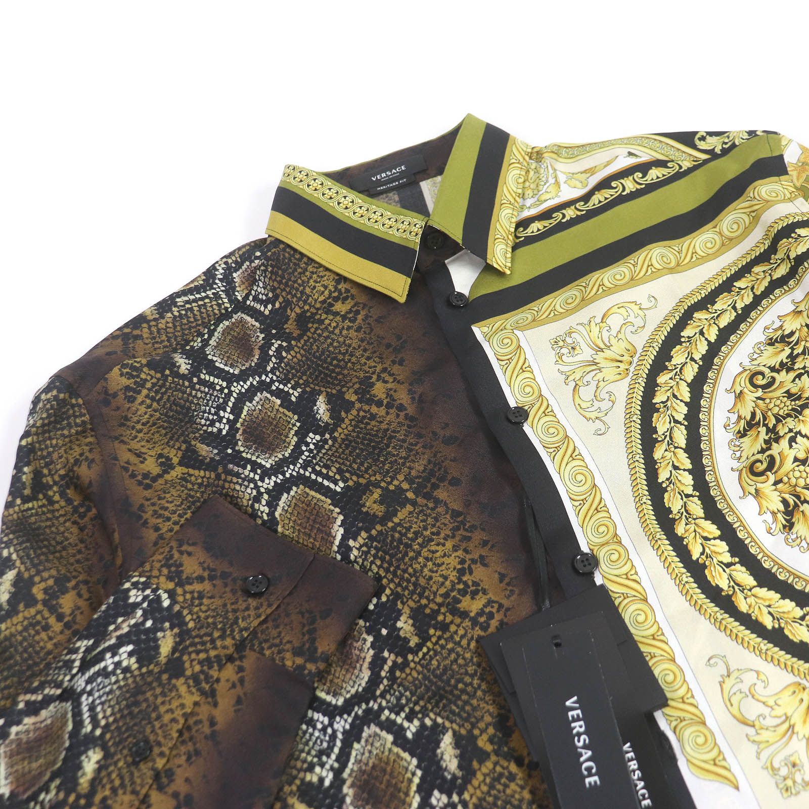未使用品□VERSACE ヴェルサーチ 2020年製 A84050 シルク100