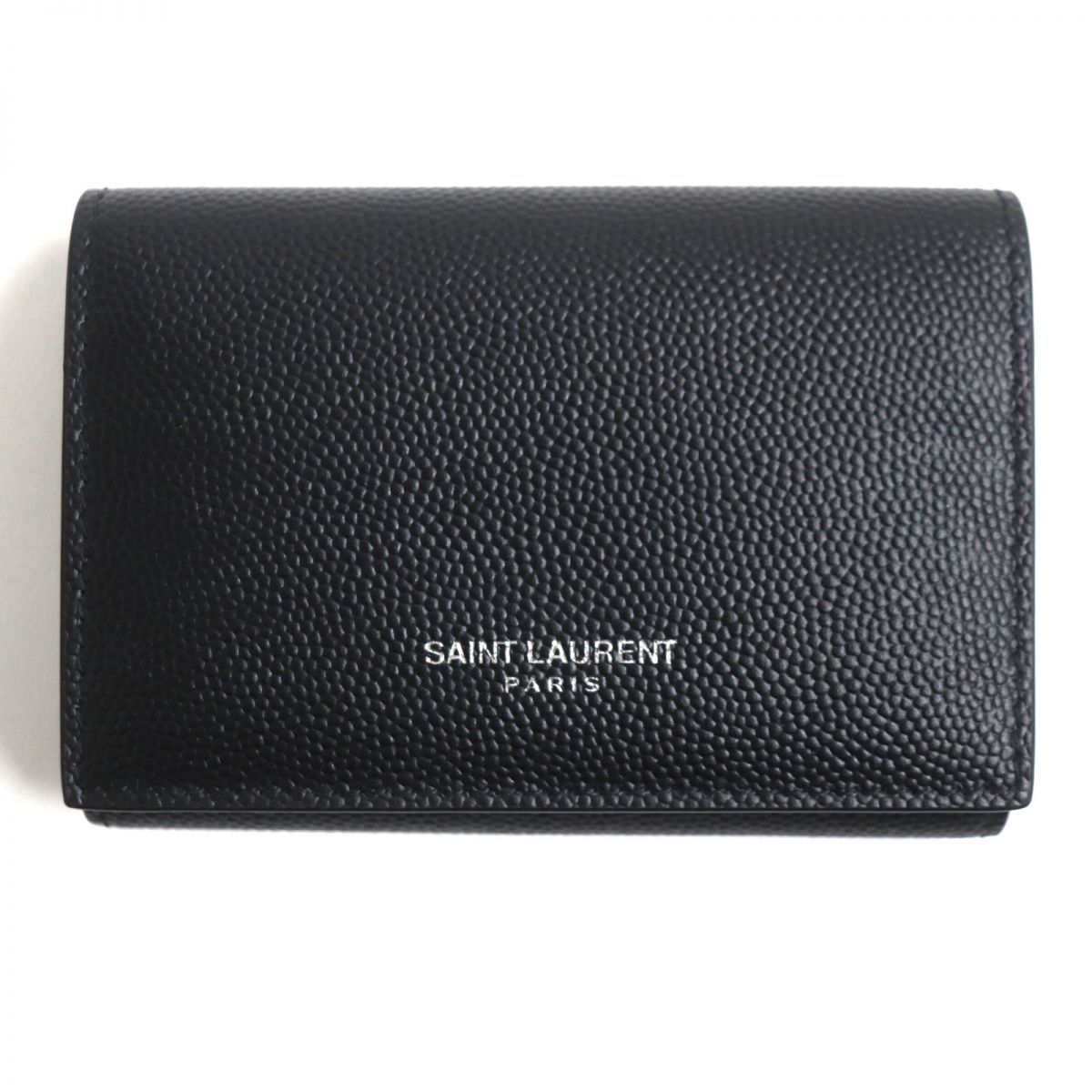 未使用品▽SAINT LAURENT PARIS サンローランパリ ロゴ入り 6連 レザー