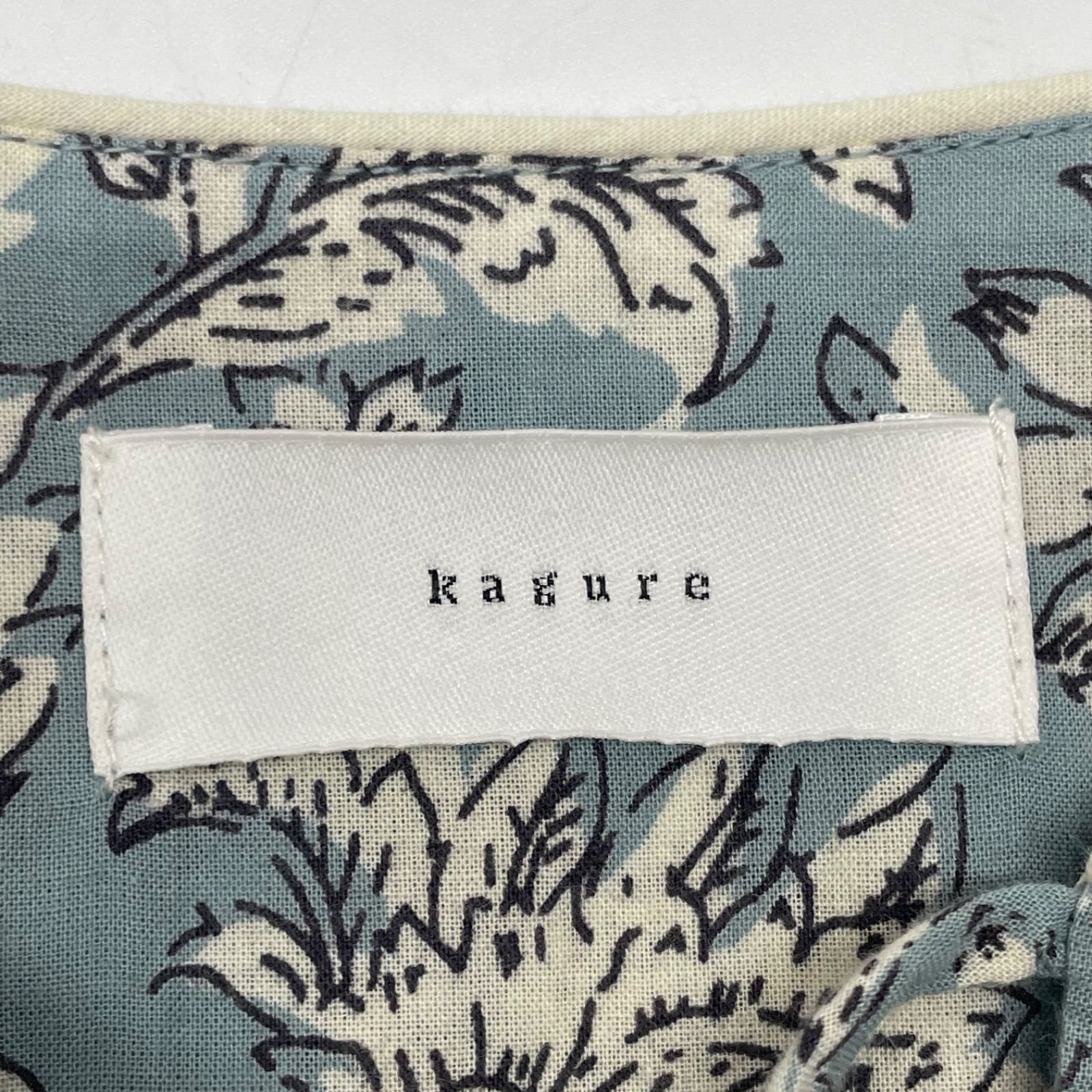 かぐれ カグレ プリントピンタックワンピース アーバンリサーチ