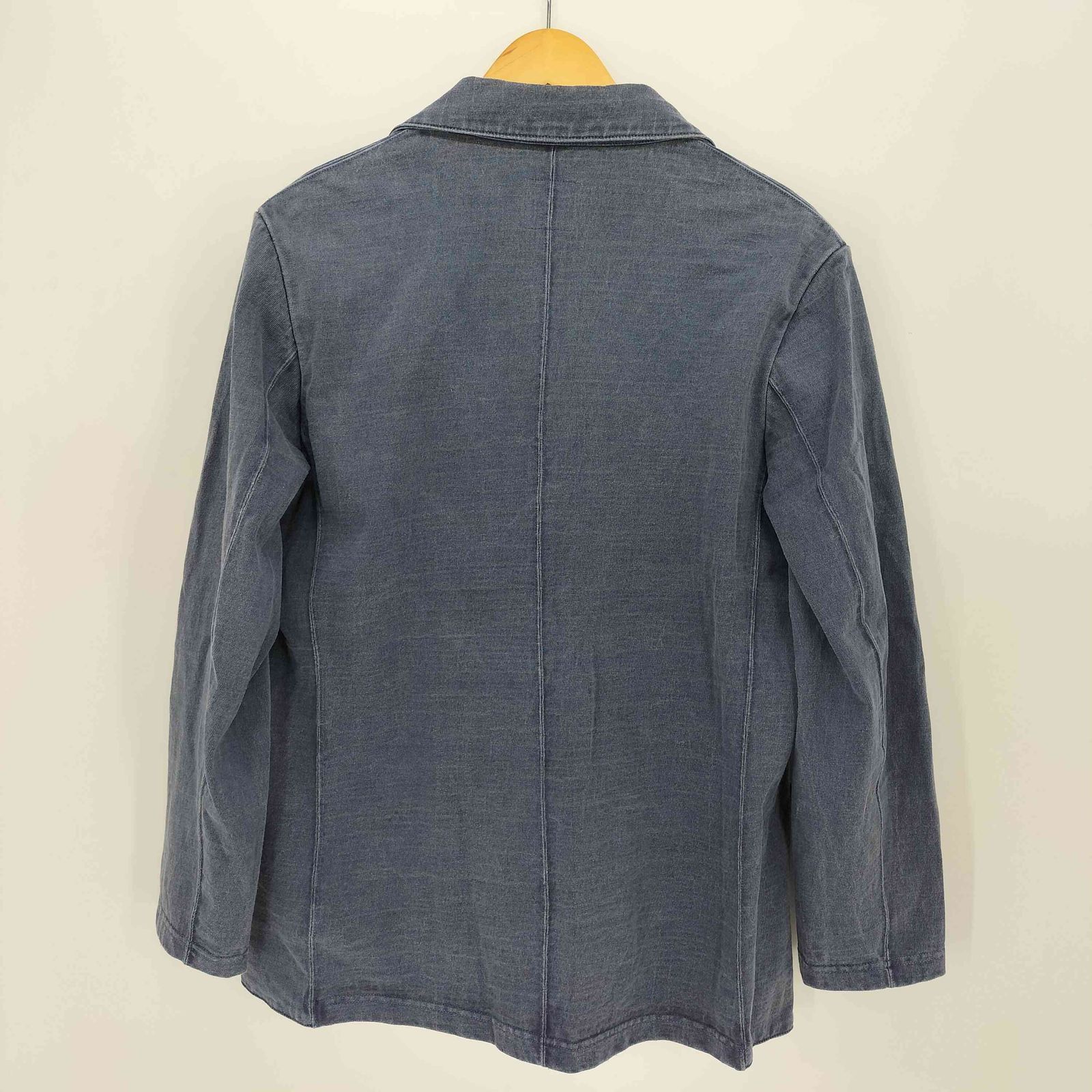 グッドオン　ヘビージャージーテーラージャケット　グレー ピグメント グッドオン good on ヘビージャージーテーラージャケット 後染め