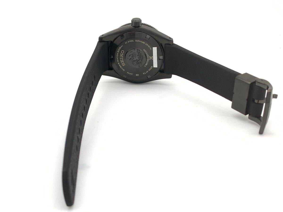 セイコー プロスペックス ブラック SBDC153|6R35-01T0 ステンレススティール