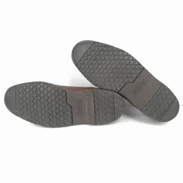 80s-90s?/Vintage★USA製★フットジョイ/FOOT JOY★シボ本革/サドルシューズ【27.5/茶】ロゴ飾り◆ME-173 80s-90s?/Vintage☆USA製☆フットジョイ/FOOT JOY☆シボ本革/サドル