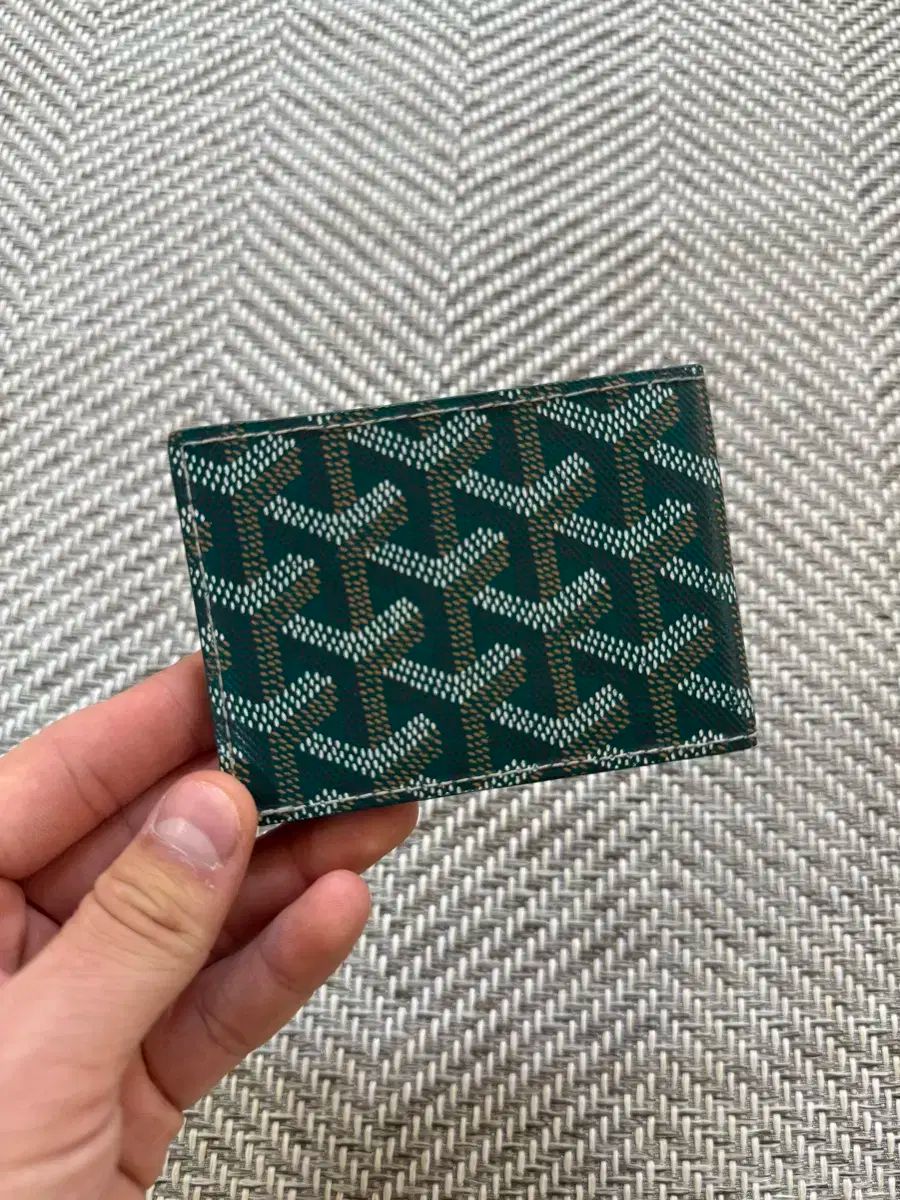 S級 Masion Goyard インサート グリーン カードウォレット