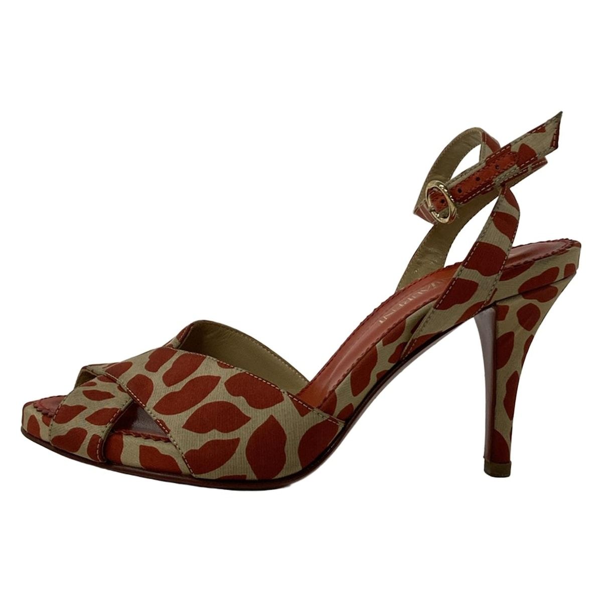 YSL イヴサンローラン リブゴーシュ レザーサンダル YvesSaintLaurent rivegauche (YSL)(イヴサンローランリヴゴーシュ