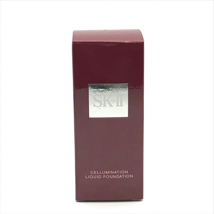 SK-II セルミネーション リキッドファンデーション510クリスタルアイボリー 試してみた】SK-II SK-Ⅱ クリアビューティ クリスタルスキン