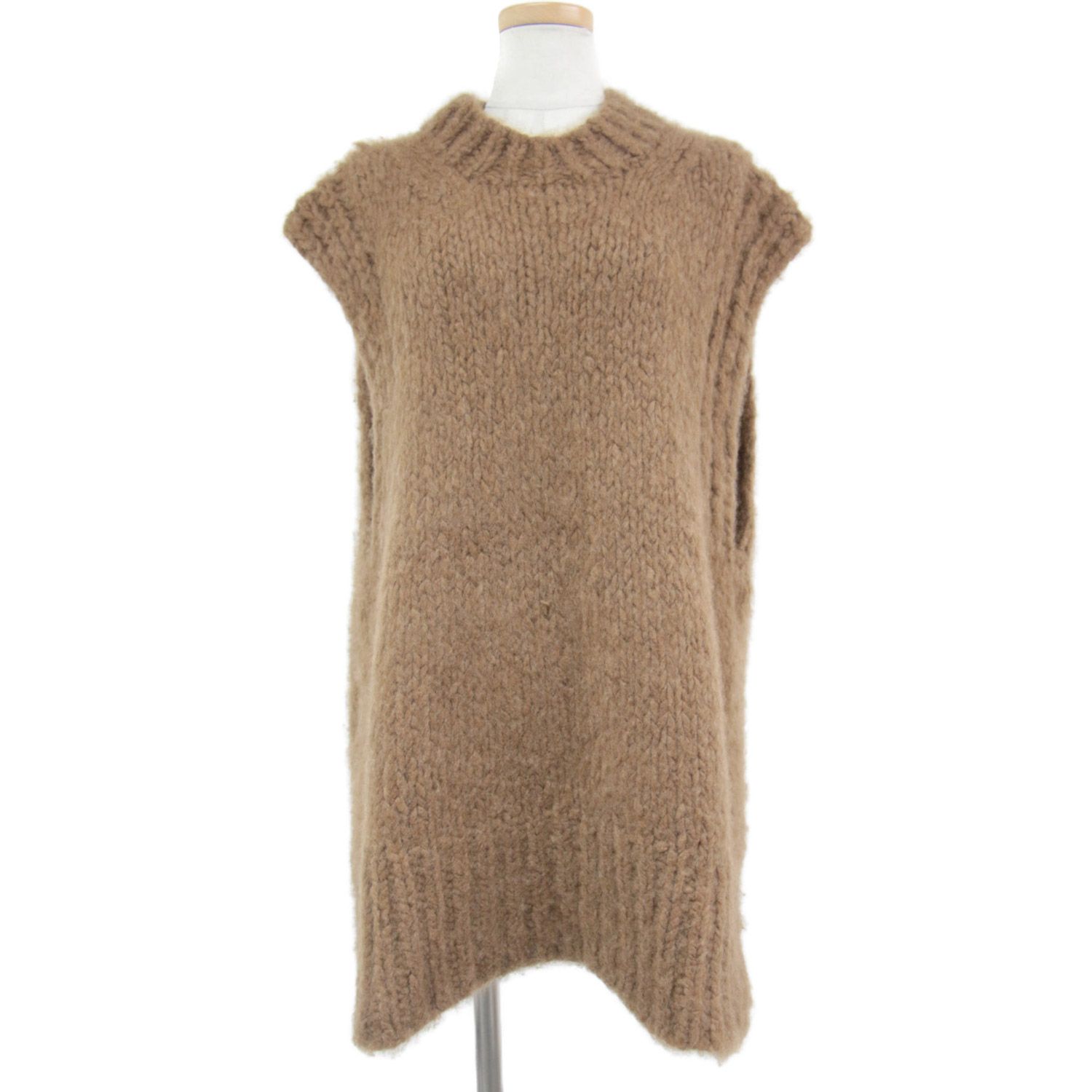 blamink ブラミンク カシミヤケーブルニットベスト