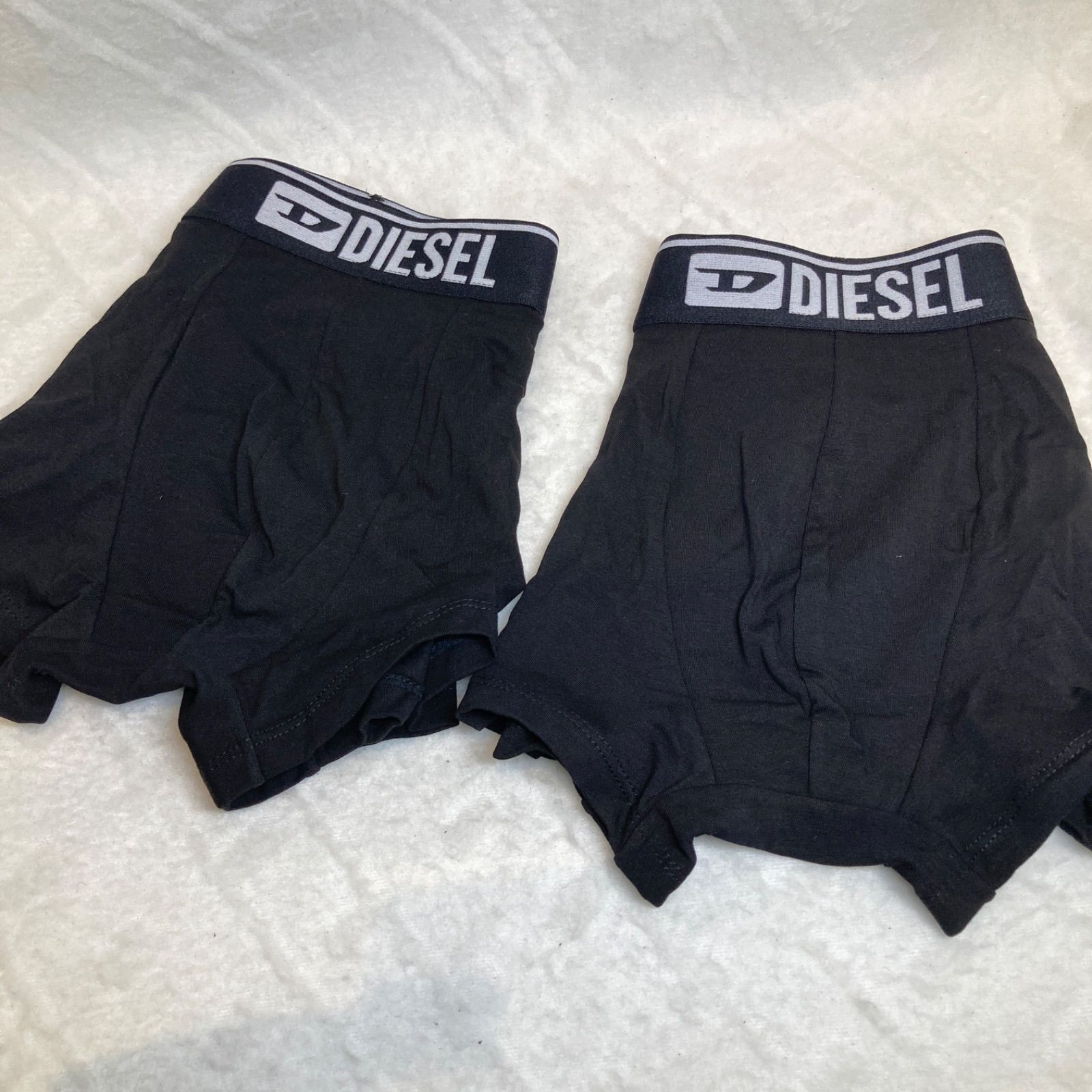 ディーゼル DIESEL ボクサーパンツ ブラック 2枚セット - メルカリ