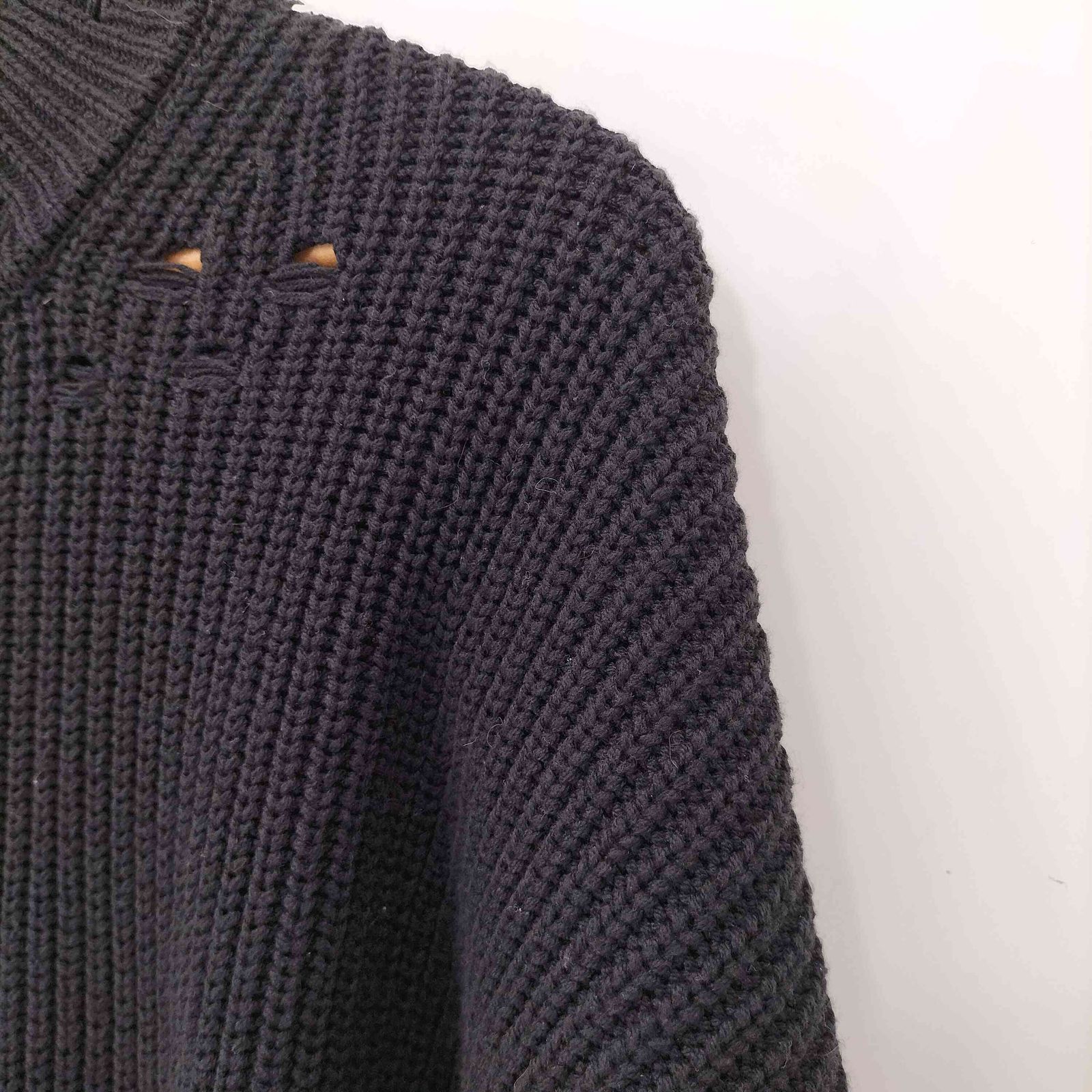 メゾンスペシャル MAISON SPECIAL 24AW Embroidery Damage Prime-Over