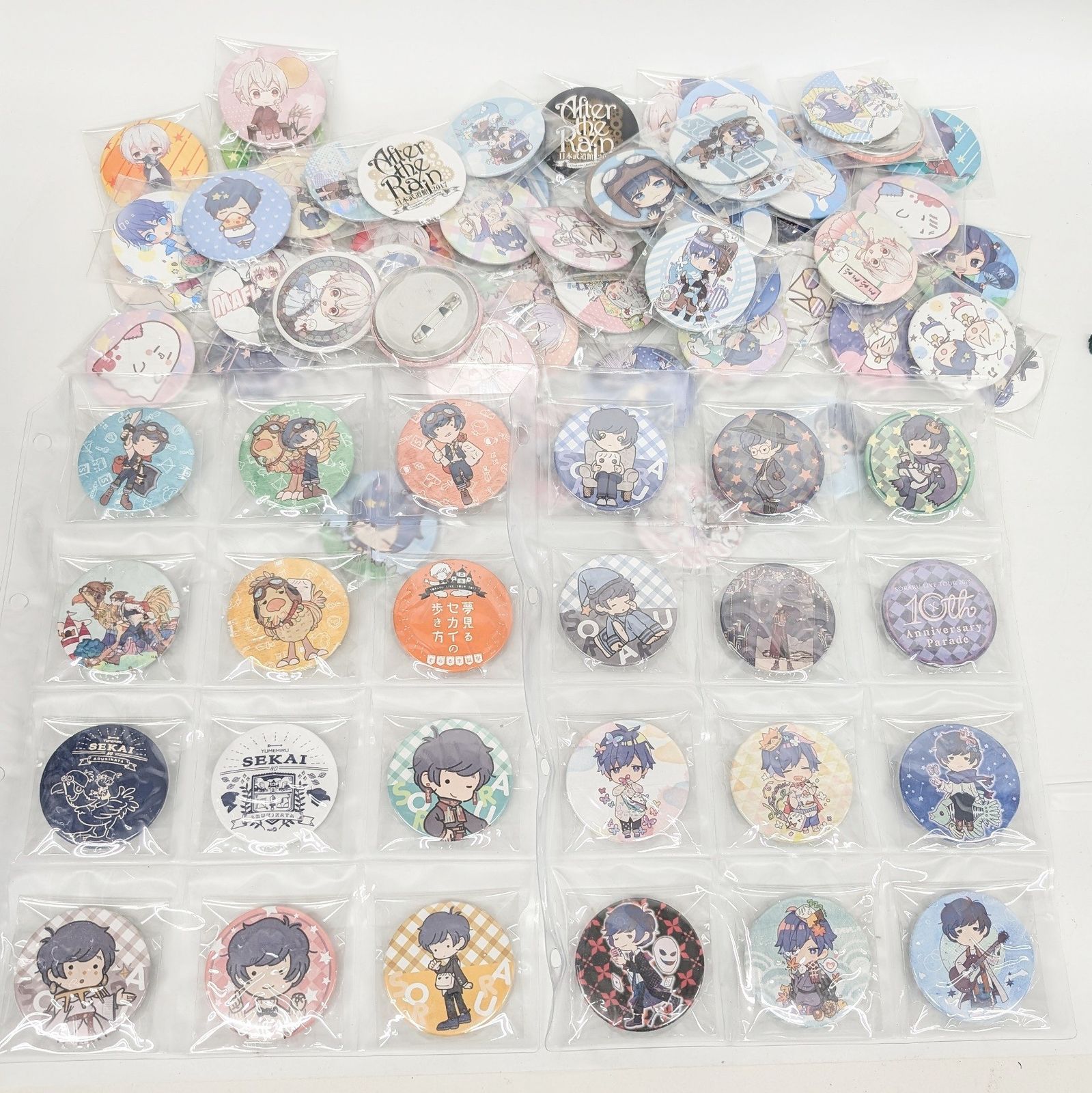 まふまふ そらる 缶バッチ After the Rain 大量 美品 約95個 - メルカリ