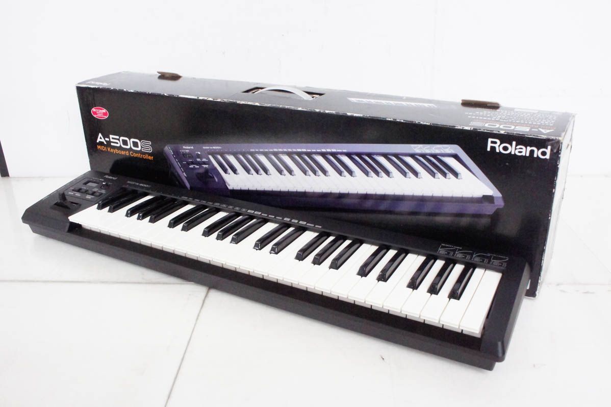 Rolandローランド MIDIキーボードコントローラー 49鍵 A-500S-R