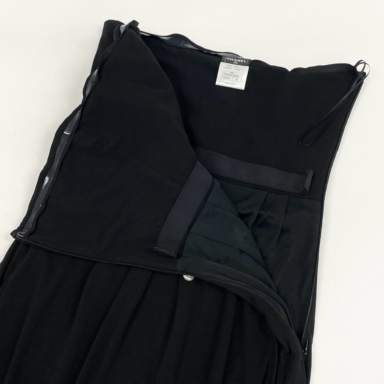 48h15《極美品》CHANEL シャネル 09P パールドレス ワンピース  