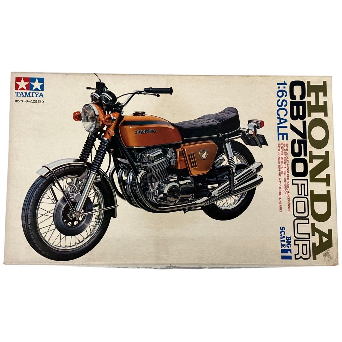 TAMIYA タミヤ BS0601 CB750FOUR Honda 1/6 IDENTICAL SCALE ホンダ ドリーム オートバイ バイク  プラモデル 未組立 未使用 K9444889 - メルカリ