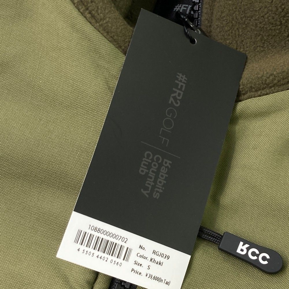 サイズ：S FR2 GOLF エフアールツーゴルフ 長袖 フリースジャケット