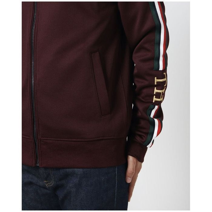 TH MONOGRAM ZIP THROUGH ボルドー 定価17600円 - メルカリ