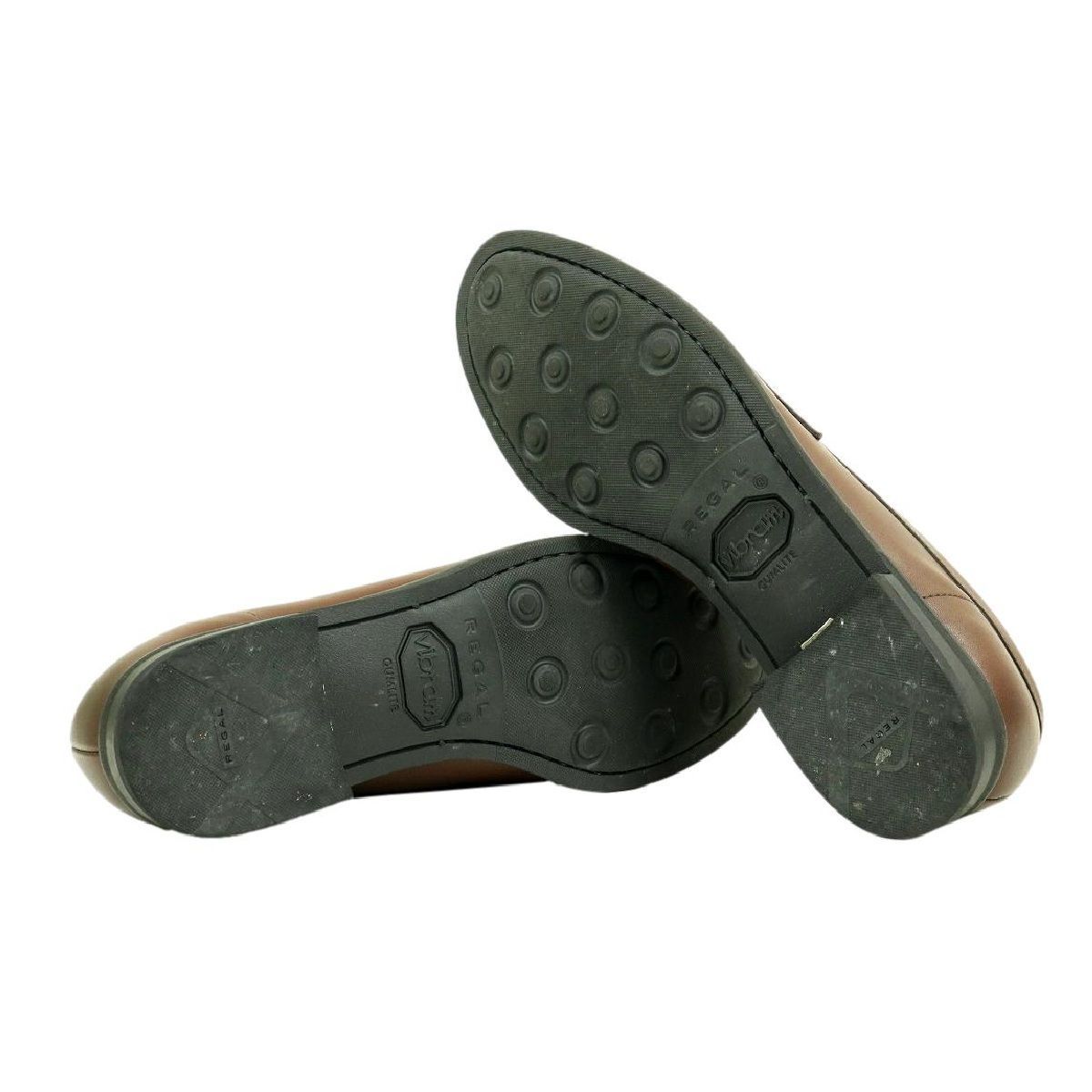 S3529】【極美品】【vibramソール】REGAL リーガル レザーシューズ