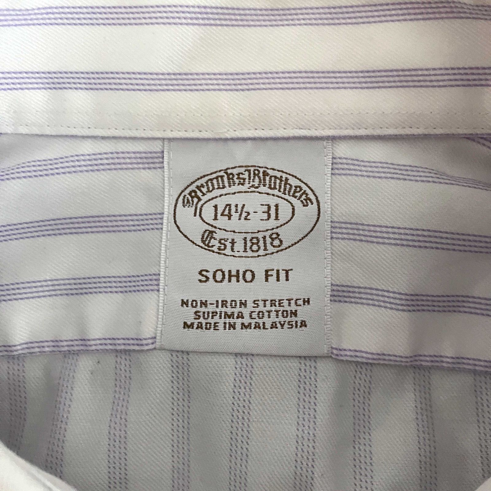Brooks Brothers 14½/31 スリムフィット USA製