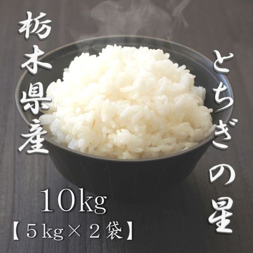 100 ％ 品質保証！ 新米 精米 栃木県産とちぎの星 5kg×2袋 合計10kg アウトレット大特集！