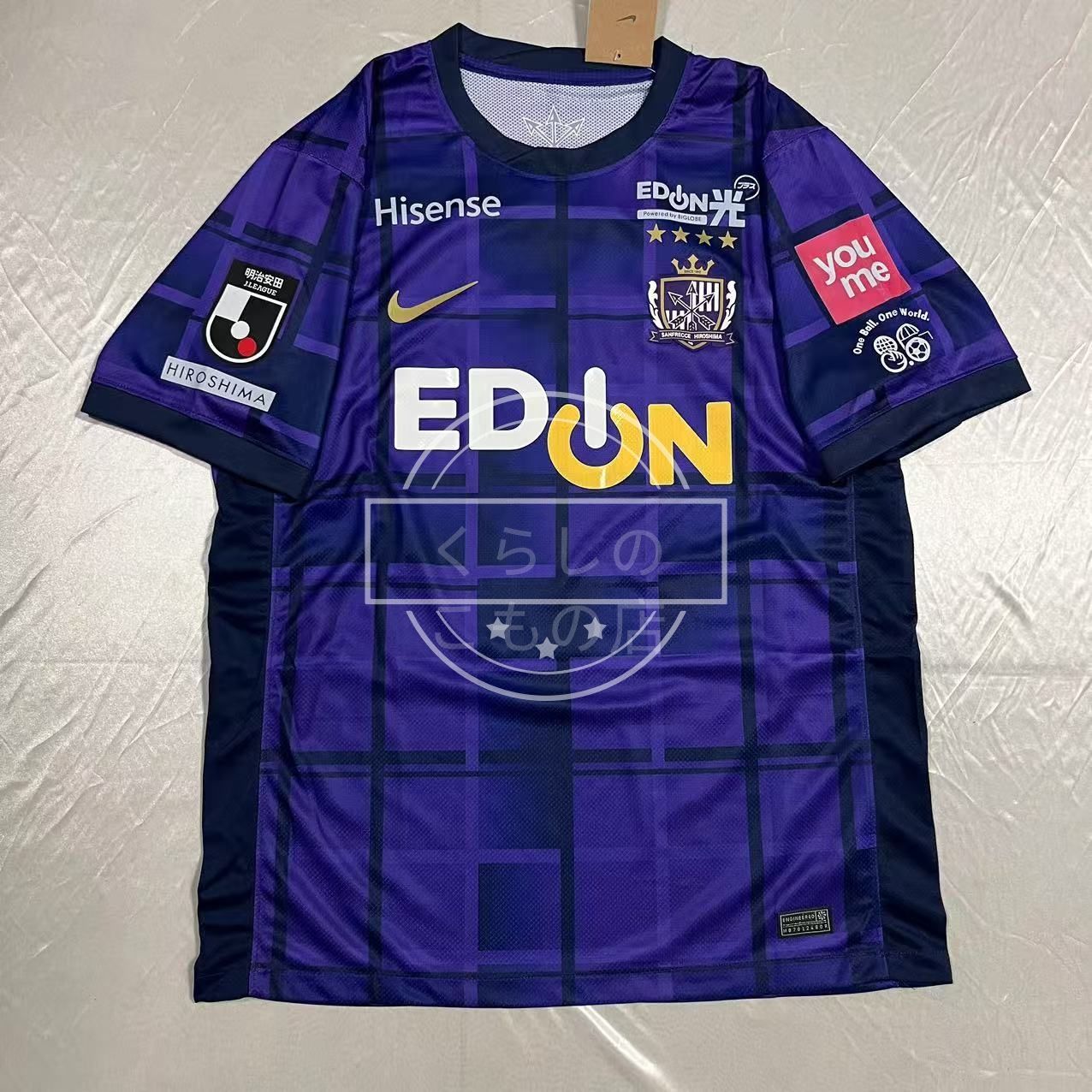 2025サンフレッチェ広島ホームレプリカユニフォームジュニア用