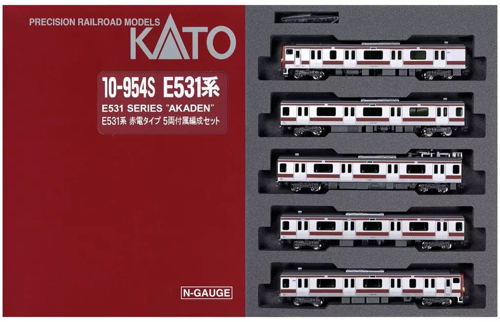 中古】鉄道模型 1/150 E531系 赤電タイプ 5両付属編成セット ホビー