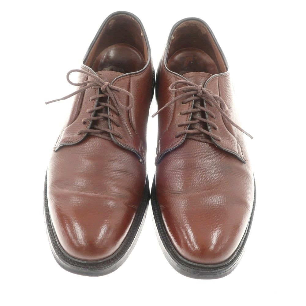 中古】オールデン ALDEN 930 プレーントゥ ドレスシューズ ブラウン 