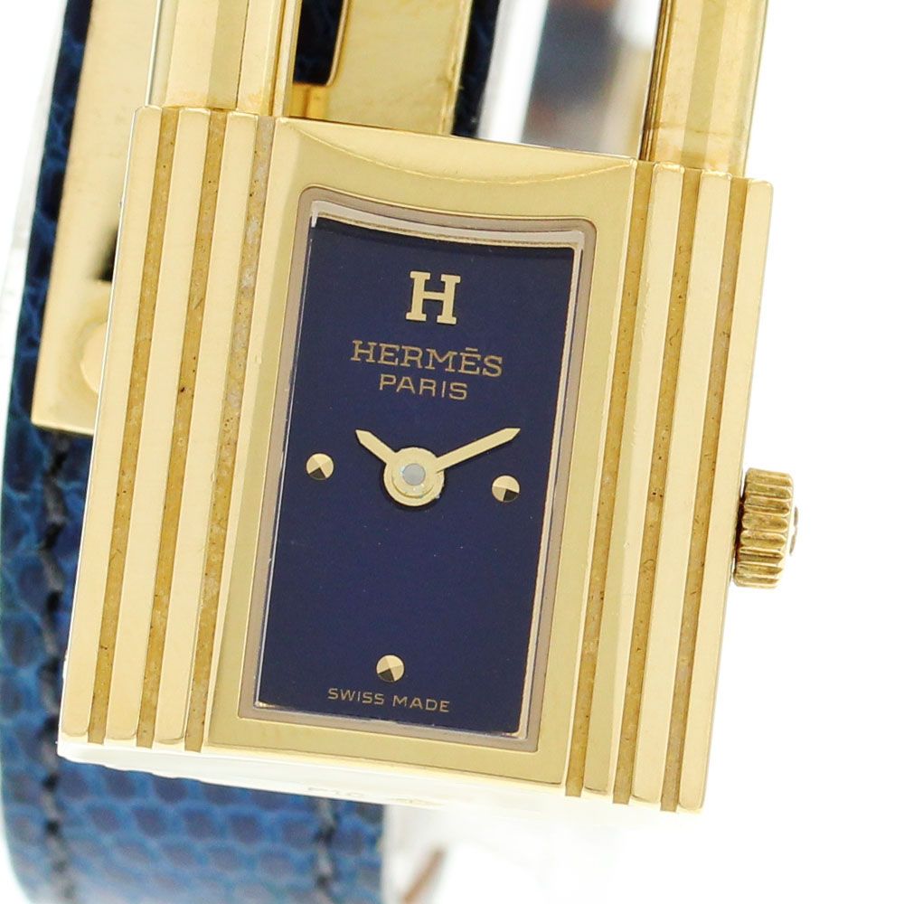 HERMES ケリーウォッチ エルメス/ケリーウォッチ/ブラックダイヤル/Hermes/Kelly