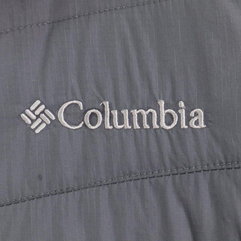 コロンビア OMNI-SHIELD 中綿ジャケット 大きいサイズ古着 メンズUS-2XLサイズ グレー系 jc-0274 KANDAIZUMI_COM