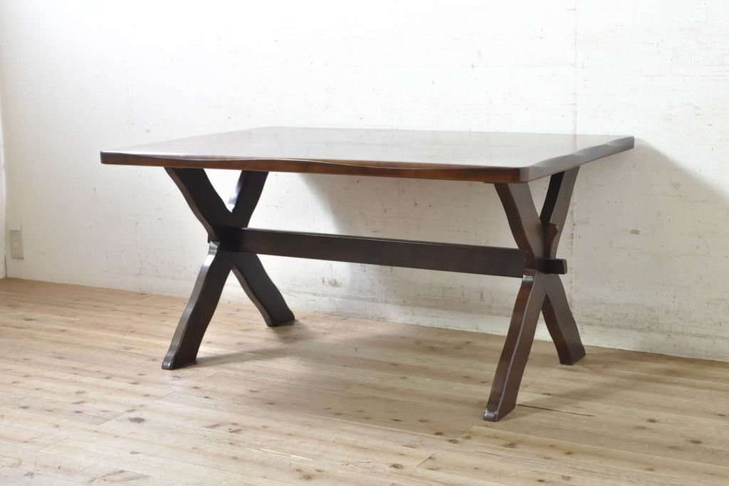 廃盤　カリモク RUSTIC ルスティック テーブル カリモク家具・RUSTIC（ルスティック）・テーブル｜ブランド家具