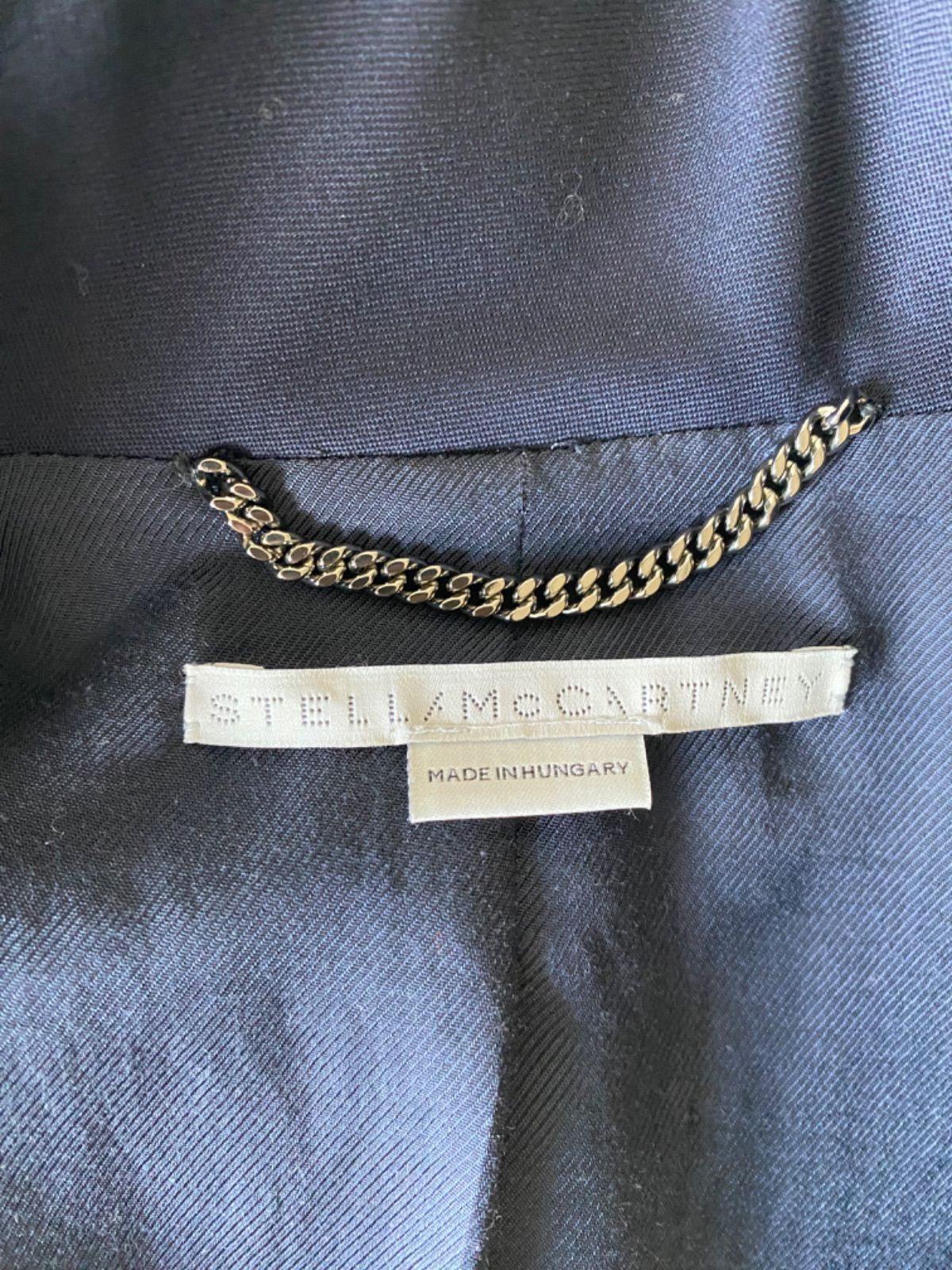 極美品 ステラマッカートニー 【38】 テーラードジャケット スタンドカラー 極美品 ステラマッカートニー 【36】 テーラードジャケット