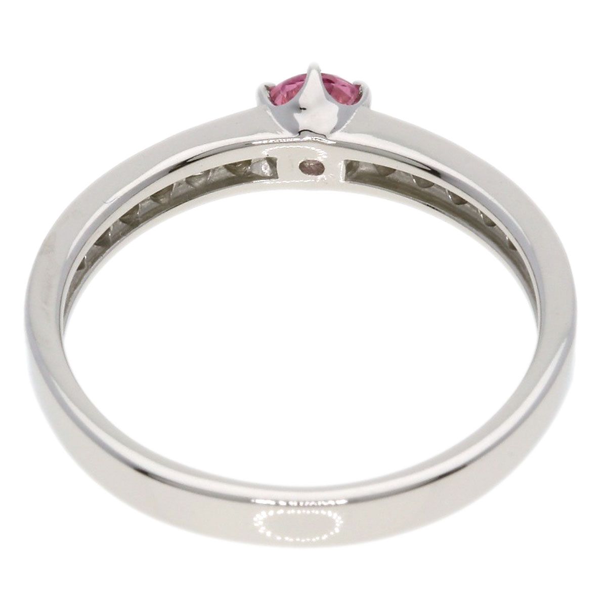 SELECT JEWELRY セレクトジュエリー ピンクサファイア ダイヤモンド リング・指輪 PT950 レディース - メルカリ