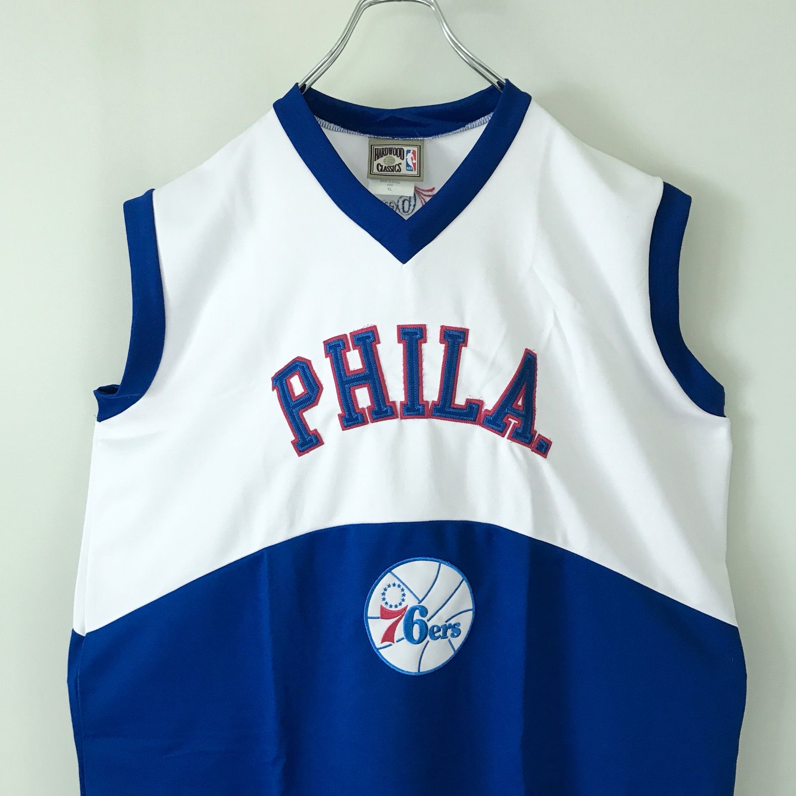 NBA/HARDWOOD CLASSICS/Majestic☆フィラデルフィア/シクサーズ