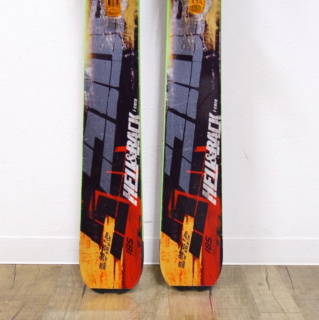 ノルディカ NORDICA HELL & BACK 185cm センター98mm ビンディング G3 タルガ テレマークスキー アウトドア