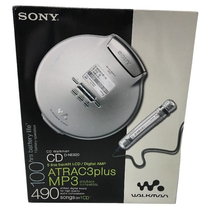 ソニーCDウォークマン D-NE920 海外モデル SONY(ソニー) CD WALKMAN