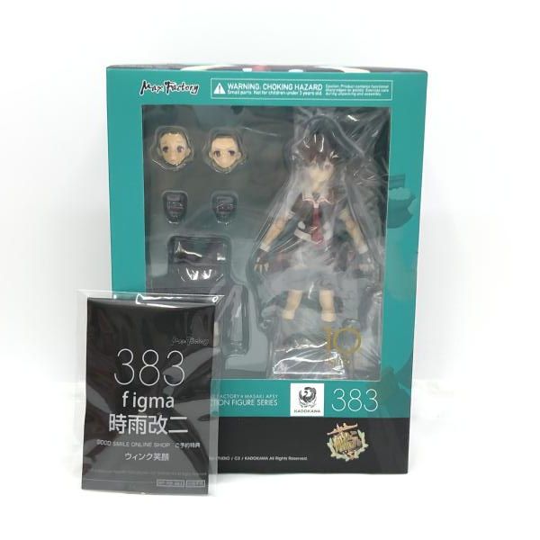 未開封品　figma 時雨改二（特典パーツ付き） Amazon.co.jp: figma 艦隊これくしょん ‐艦これ‐ 時雨改二 特典