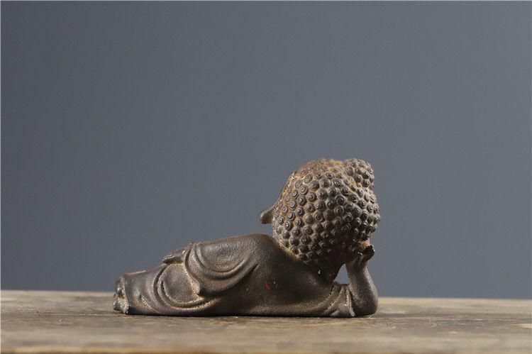 鉄器 鉄仏 睡仏 釈迦牟尼仏像 工芸品 美術品 置物 - メルカリ