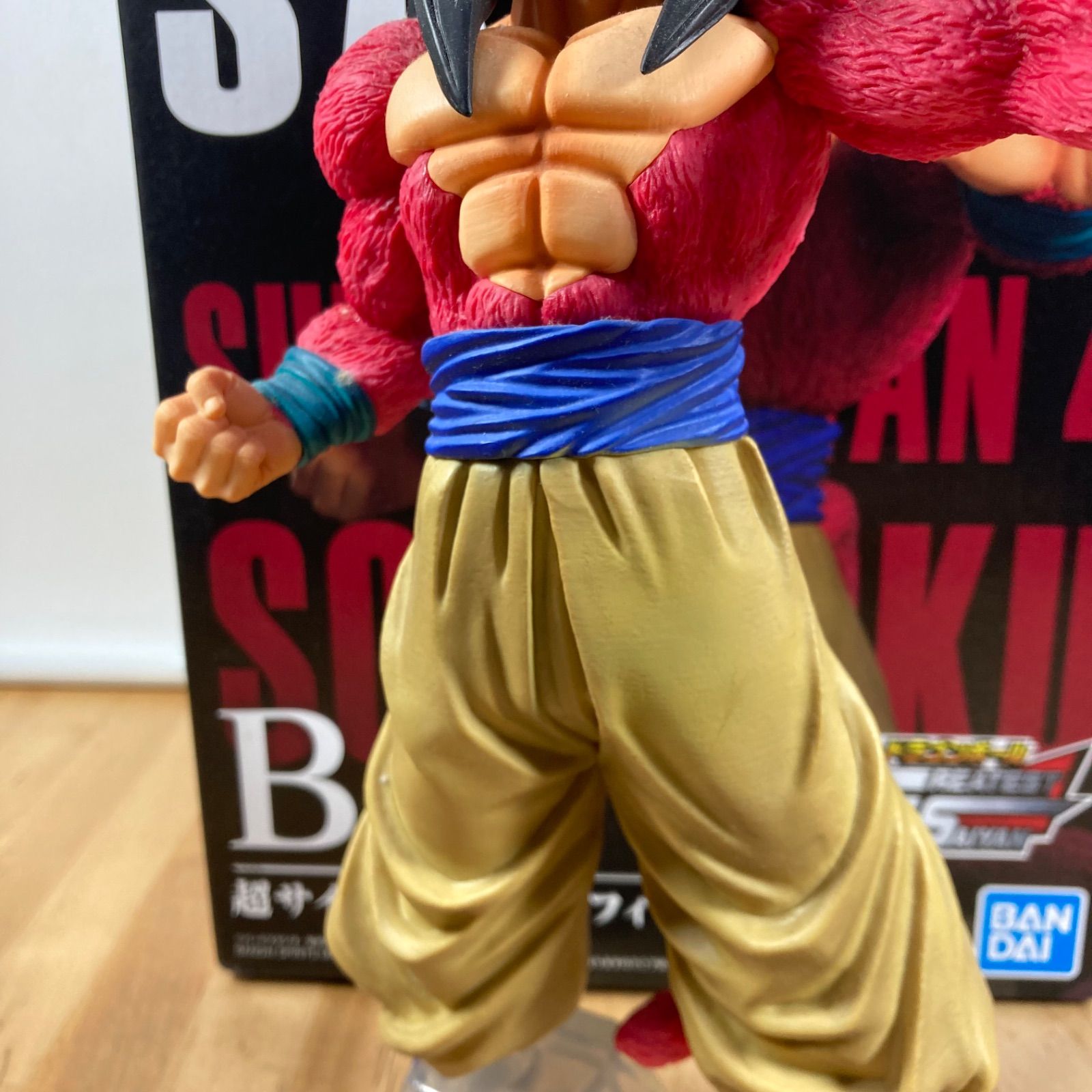 B賞 MASTERLISE 超サイヤ人4孫悟空 一番くじ ドラゴンボール THE