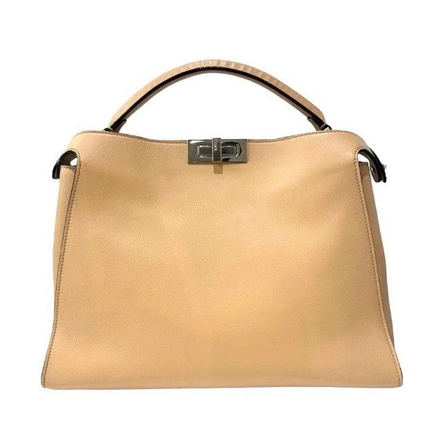 美品☆　フェンディ　ピーカブー　エッセンシャル　ラージ　2way　8BN300 FENDI - 美品☆ フェンディ ピーカブー エッセンシャル ラージ