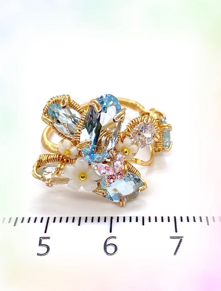 14kgf ワイヤーアートリング14〜15号