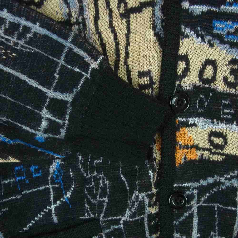 WACKO MARIA ワコマリア カーディガン BASQUIAT-WM-KN04 JEAN-MICHEL 