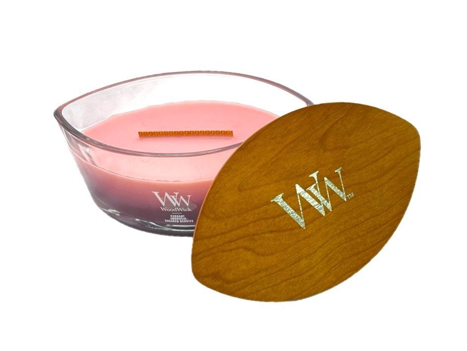 Woodwick　 Ellipse　 香り付きキャンドル 　クリムゾンベリー　00161
