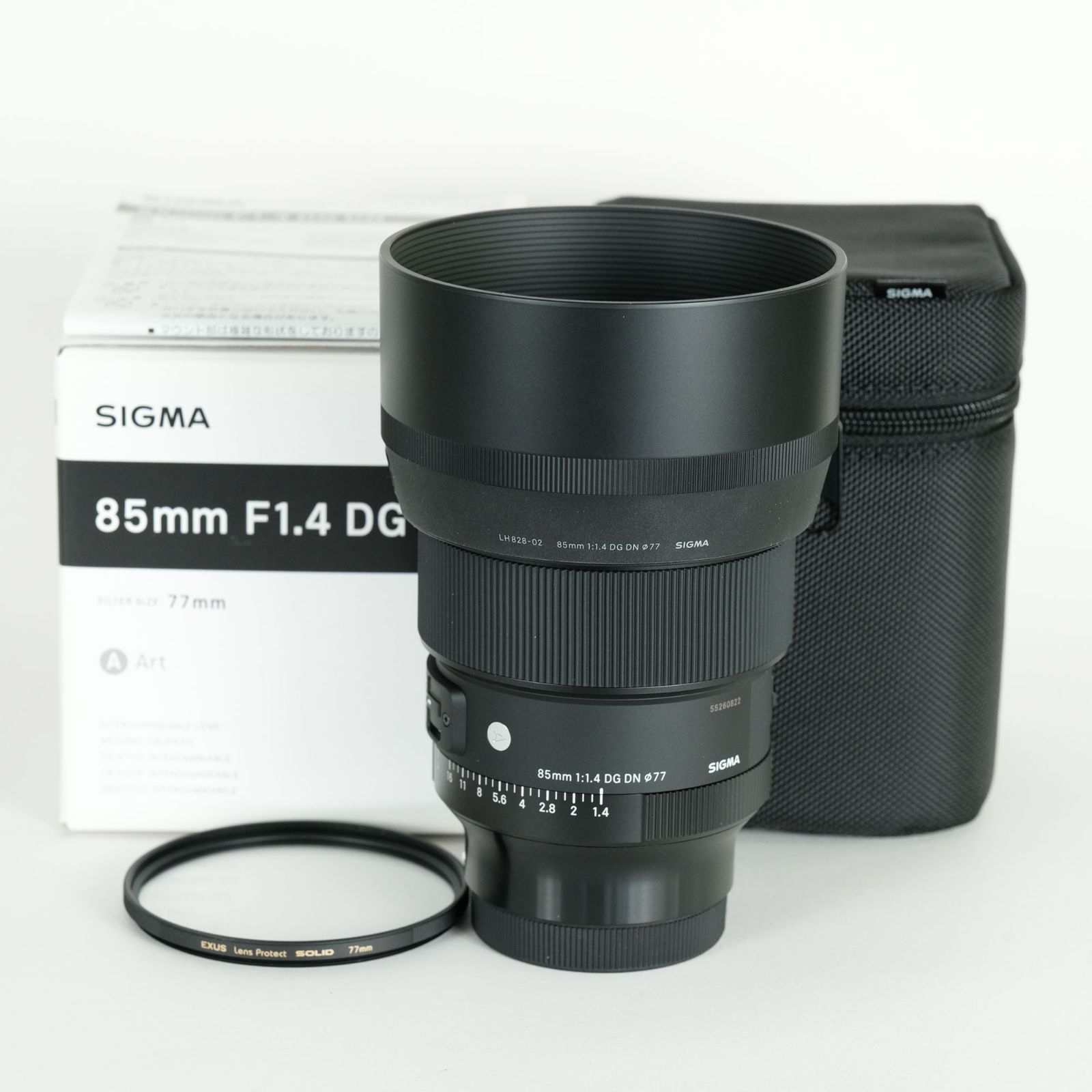 ｜ フィルター付 SIGMA 85mm F1.4 DG DN｜Art ソニーE用 | ソニーEマウント