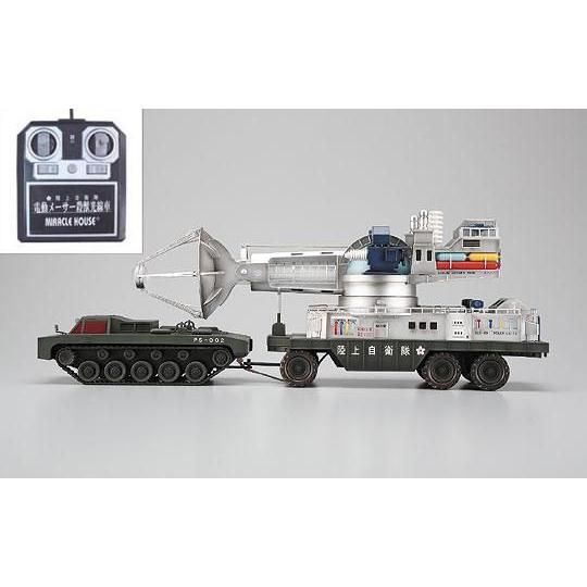 新世紀合金 電動走行 66式メーサー殺獣光線車 2号車汚し塗装