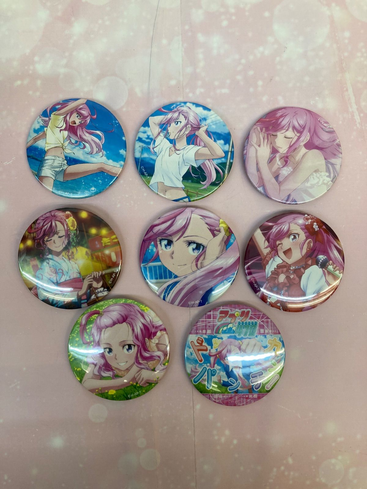 【広店】デジモン 花嵐エリ 缶バッジ アプリモンスターズ アプリ山470公式グッズ【713-2265】