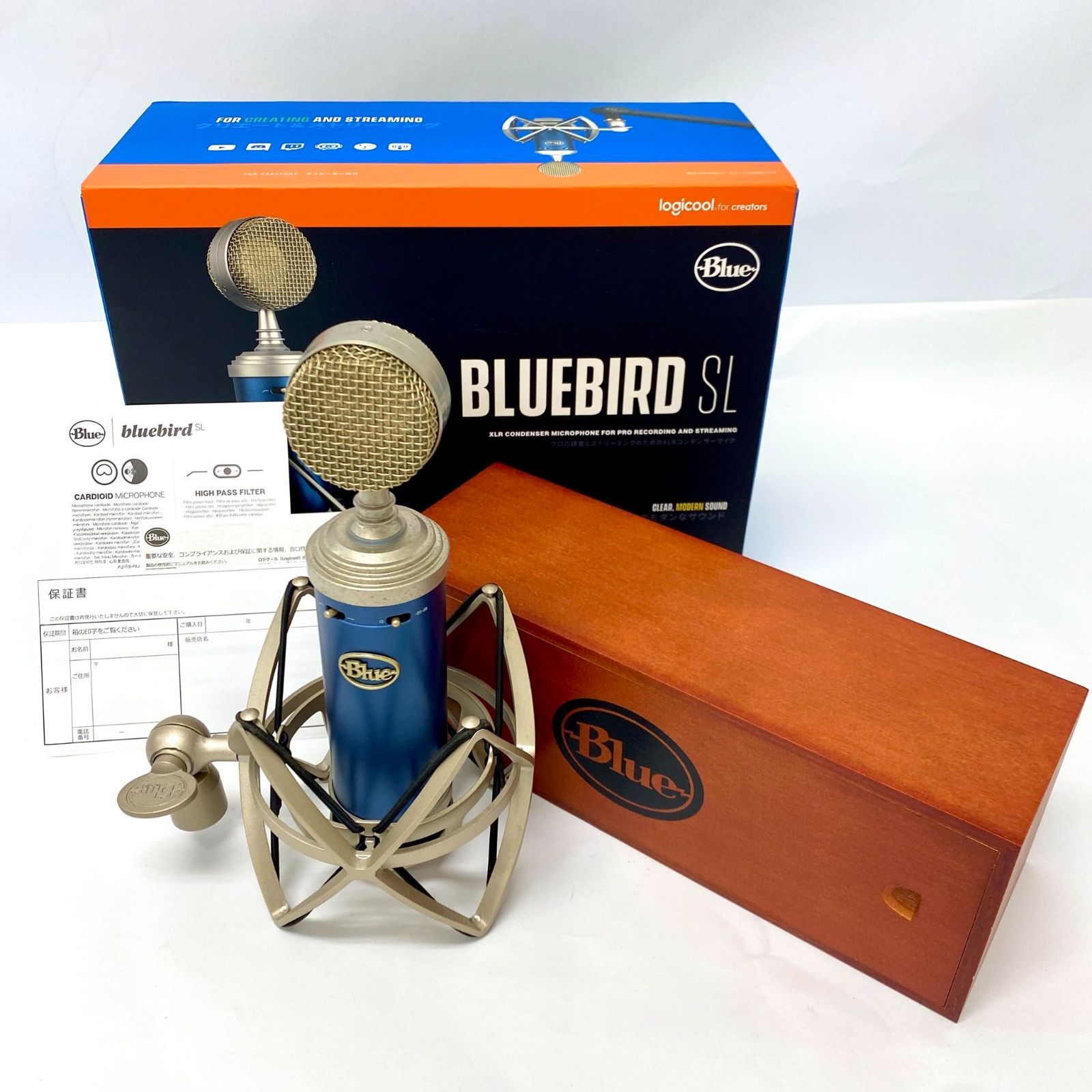 ブルーマイクロフォン BlueMicrophones BM1200 コンデンサーマイク 3510