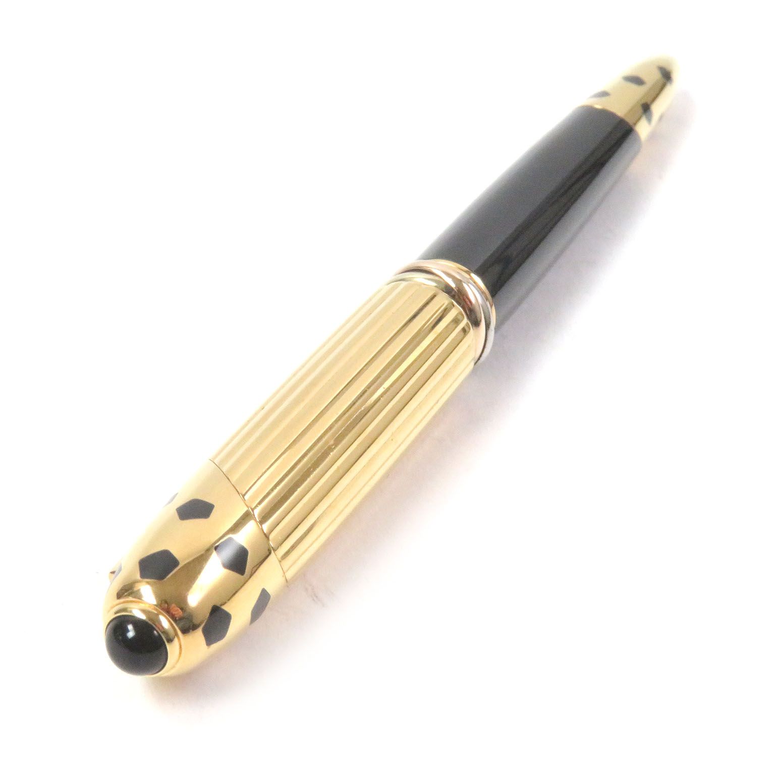 Cartier - 良品□Cartier カルティエ トリニティ ツイスト式 ボールペン ブラック ゴールド シルバー ケース付き ドイツ製 メンズ 筆記確認済み Cartier - 良品□Cartier カルティエ トリニティ ツイスト式