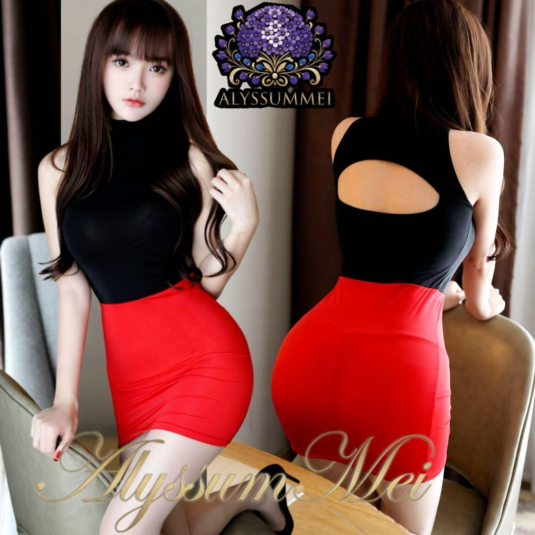 Tバック付きセクシー2WAY美人OL女教師秘書制服ワンピースコスプレ衣装