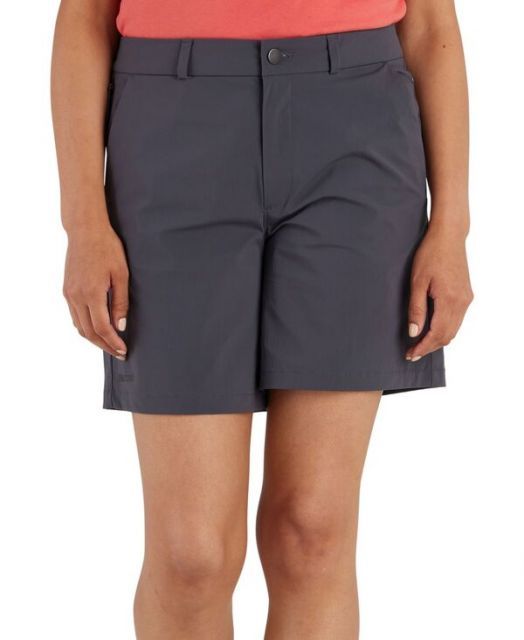 【送料無料】 マーモット レディース ハーフパンツ・ショーツ ボトムス Women's 7" Arch Rock Water-Repellent Shorts Dark Steel