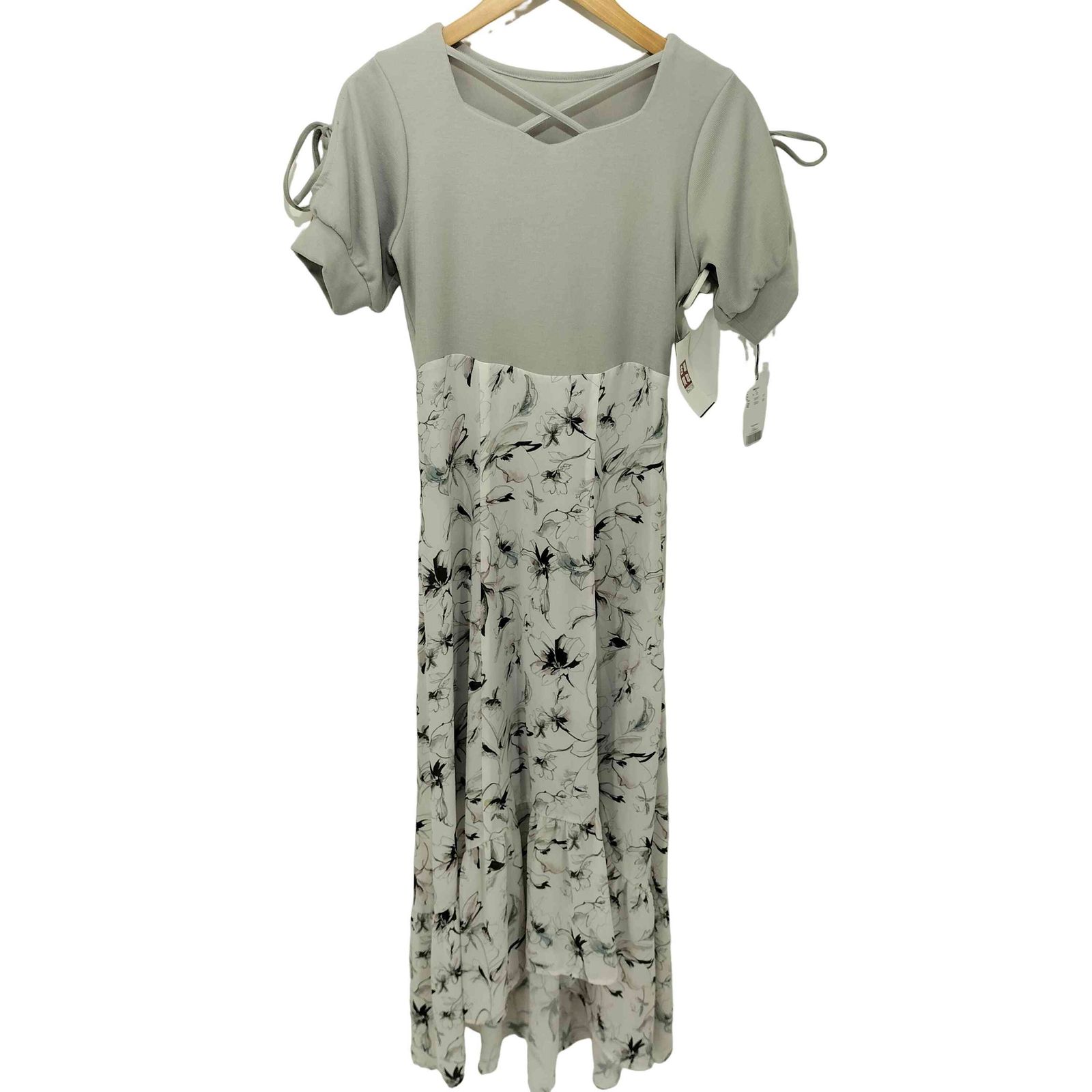 ミシェルマカロン michell Macaron ソワレフルールロングワンピース 