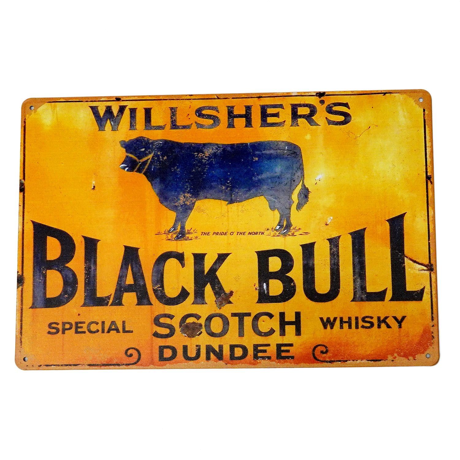 牛 アメリカン雑貨 ブリキ看板 アメリカ雑貨 アメカジ ヴィンテージ