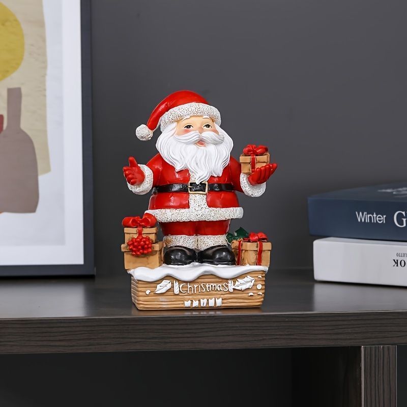 クリスマスオブジェ 置物 サンタクロース サンタさん クリスマス 煙突