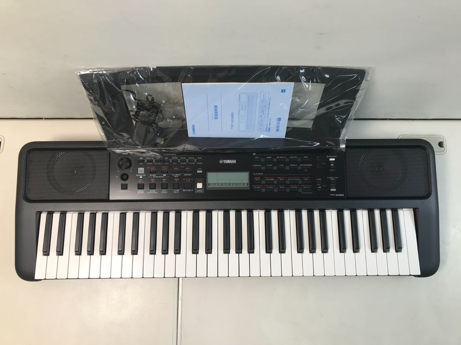 ☆送料無料☆即日発送Yamaha PSR-38 キーボ-ド 61鍵 スタンド付き Amazon | YAMAHA PSR-E383 キーボード 61鍵盤 スタンド・イス